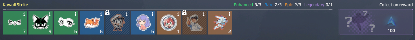 Kawaii Strike Decals