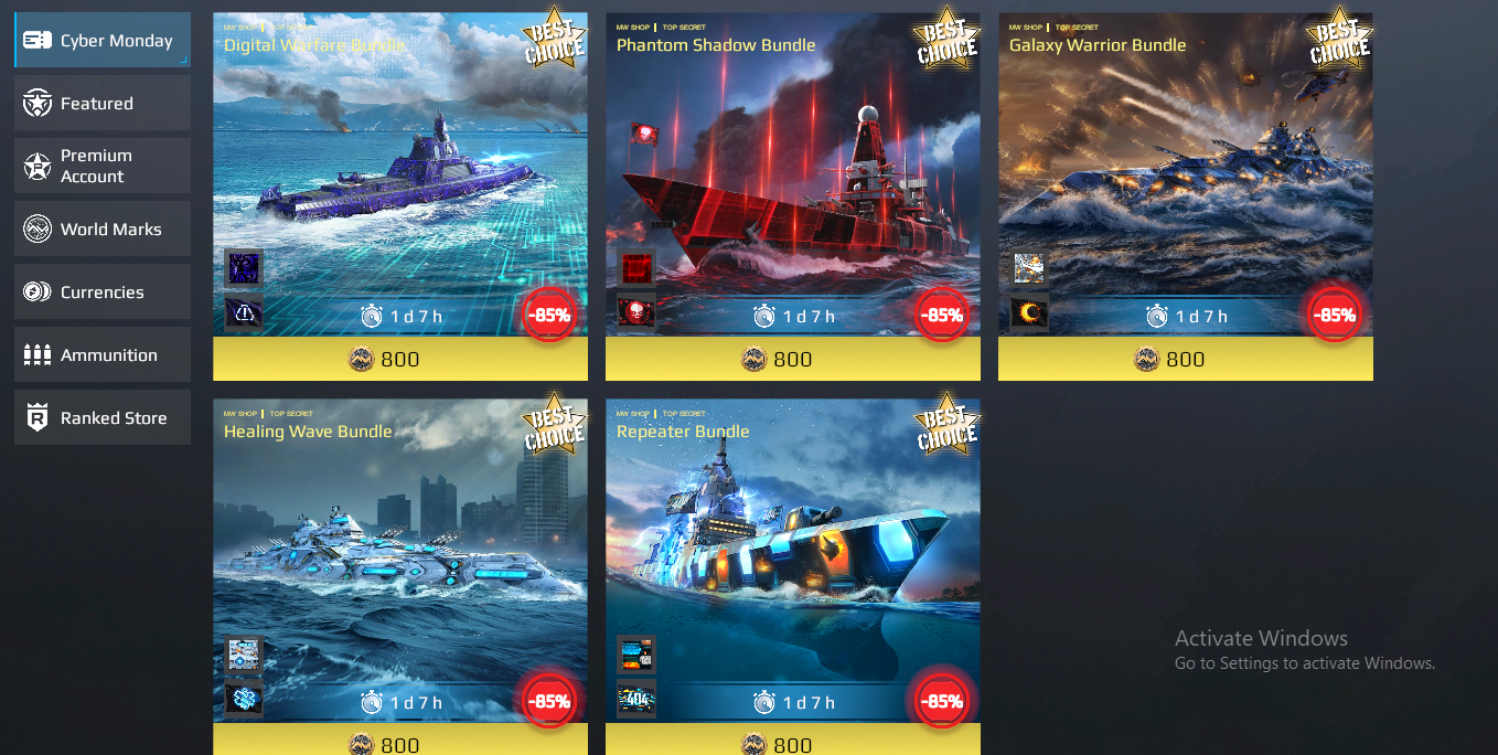 Cyber Monday Camo Bundles