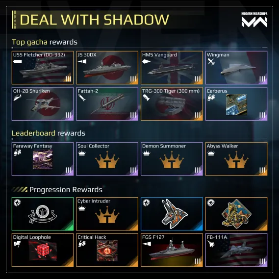 Deal with the Shadow starting screen