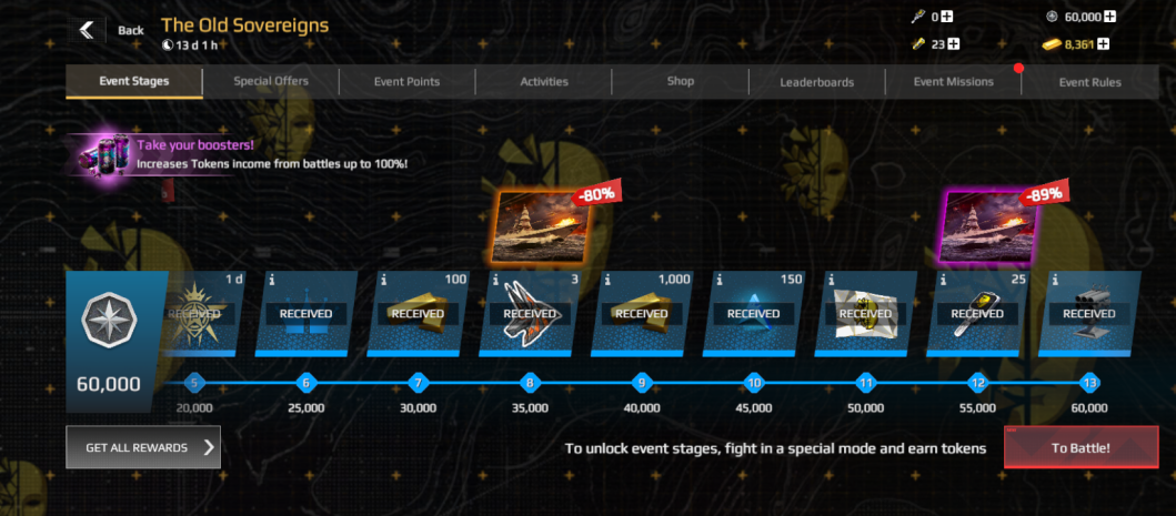 0.105 Big Event main tab