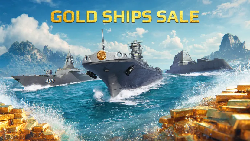 Gold Ship Sale